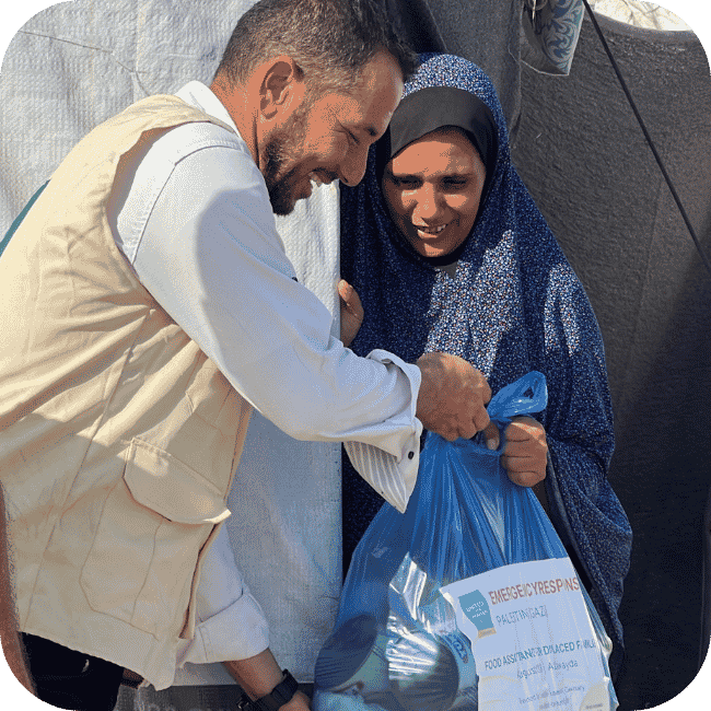 Zakat spenden für Gaza
